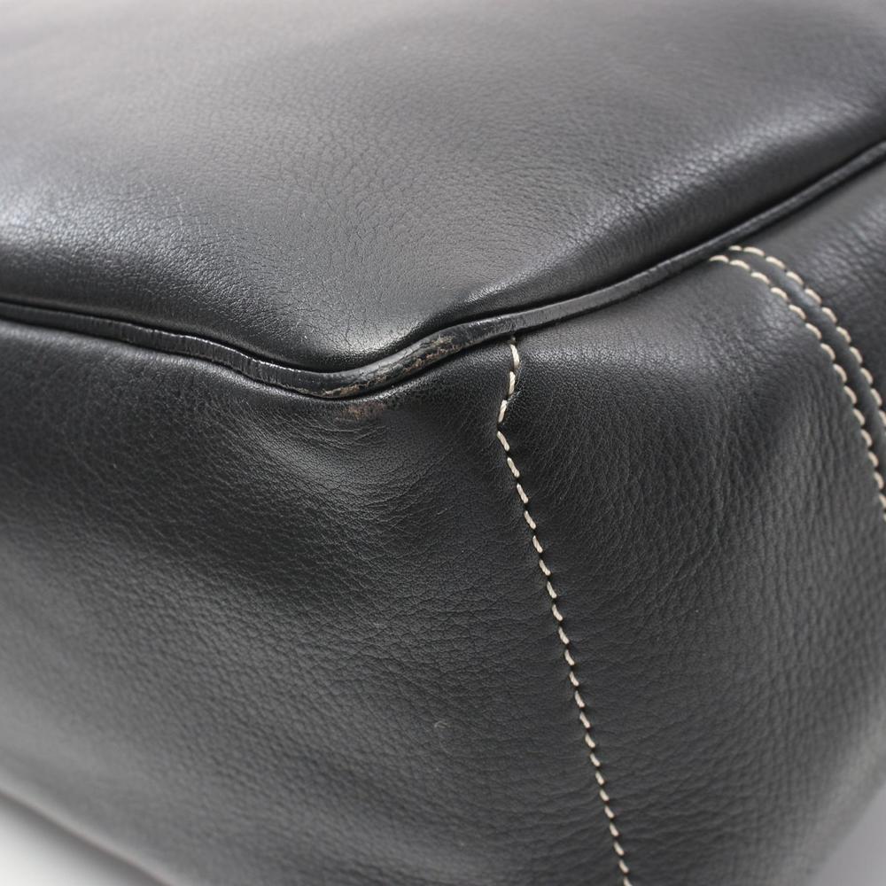 Celine Black Handbag Leather Boogie - Picture 7 of 9